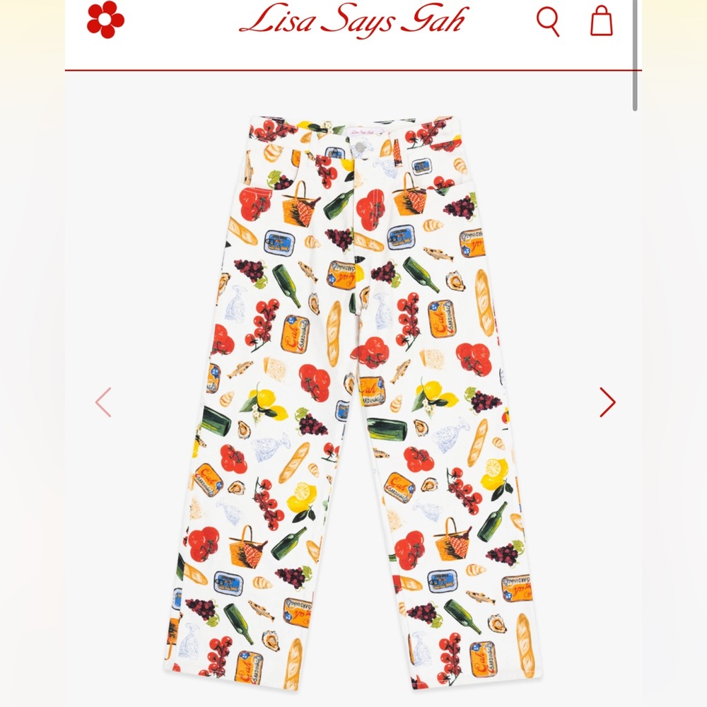 Lisa Says Gah pants size 2 brand new without tags - Picture 2 of 5